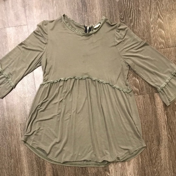 POL Tunic Boho Chic Blouse - Picture 2 of 4